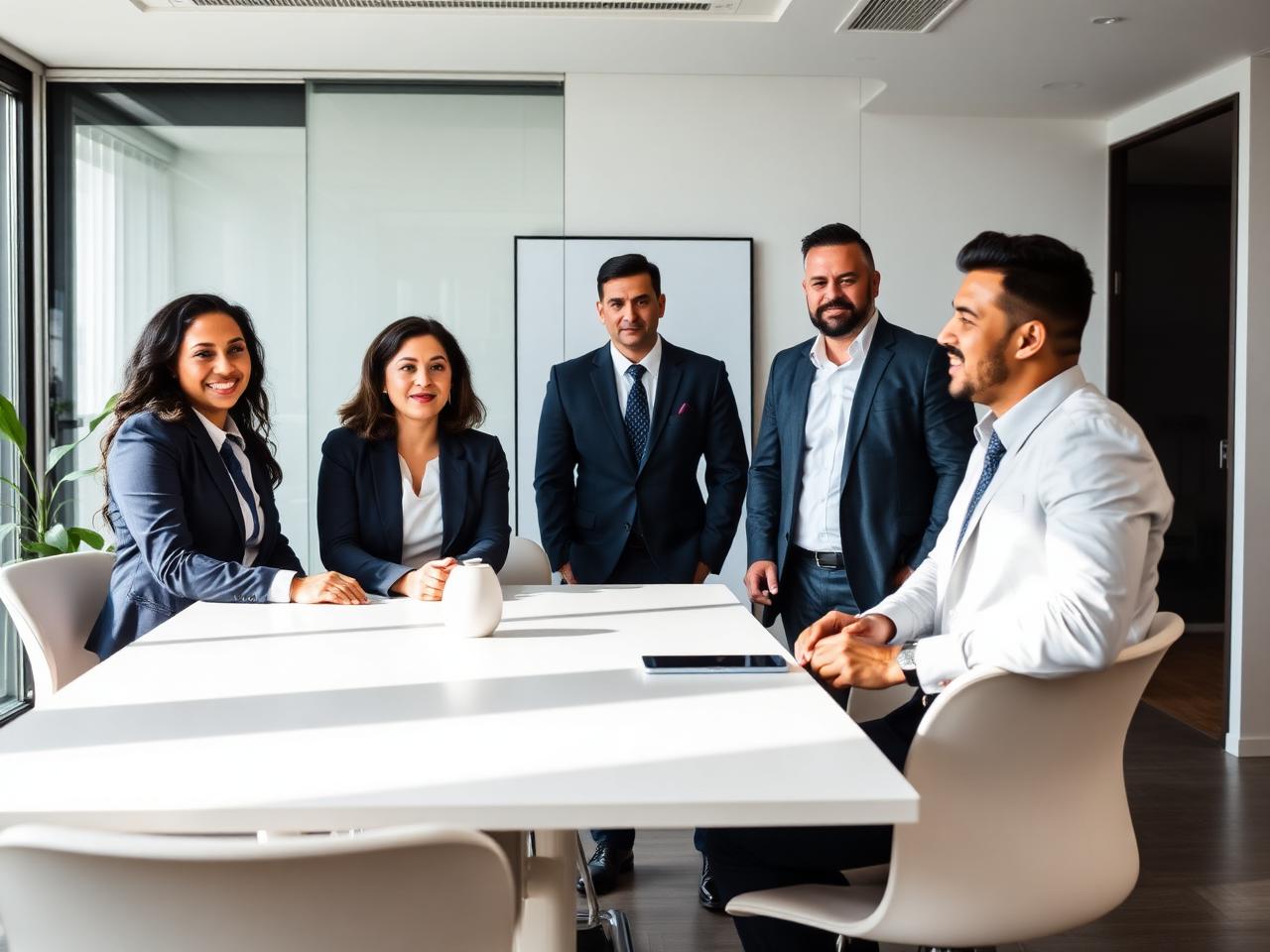 Equipe Condsin em reunião